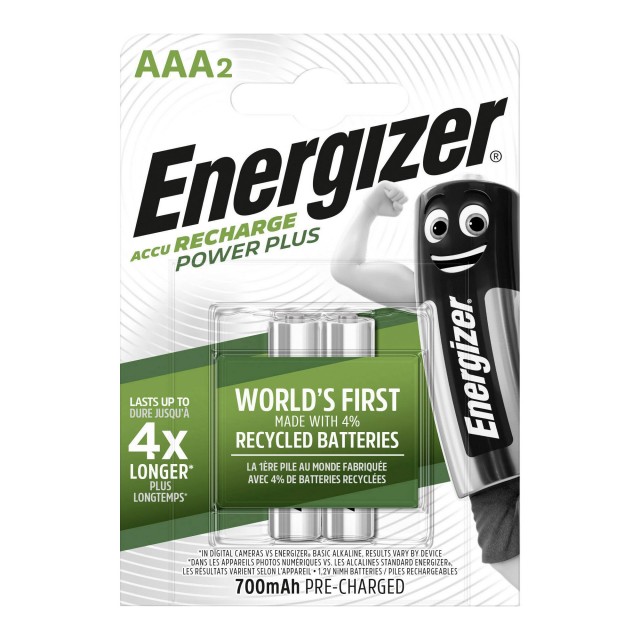 Energizer Energizer Rechargeable 700 Mah AAA, pack of two