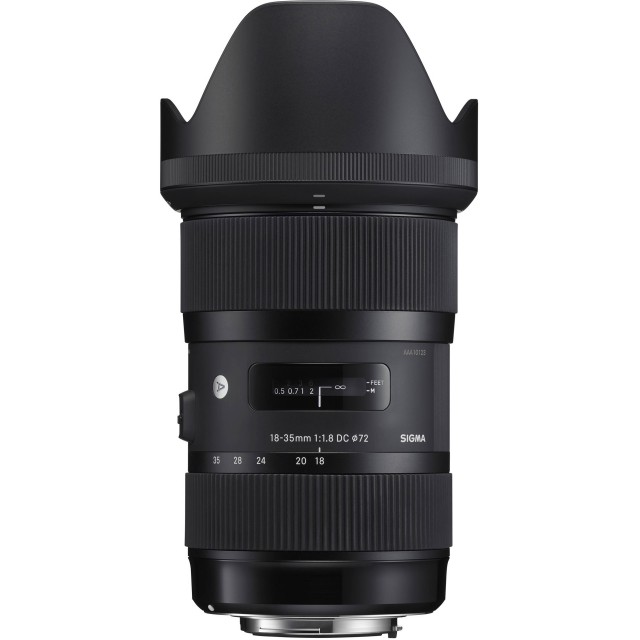 Sigma 18-35mm f1.8 OS HSM lens for Canon EOS