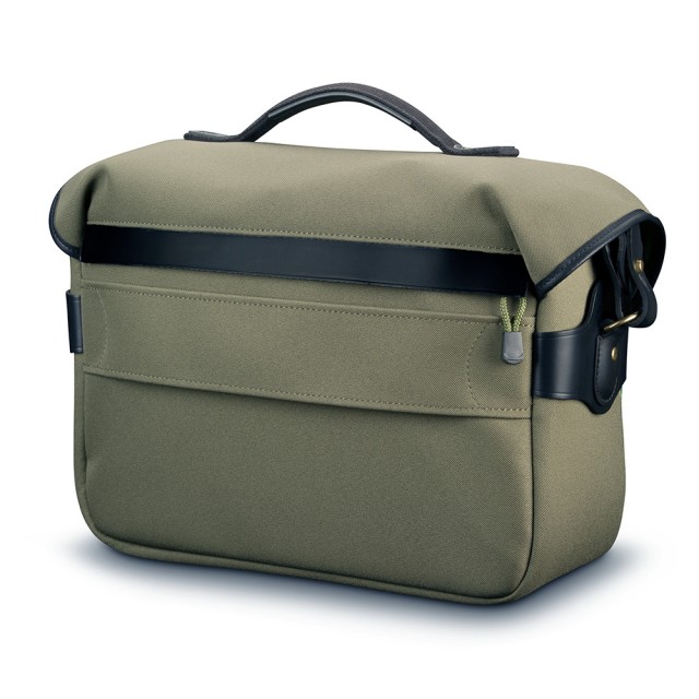 Billingham Hadley One Shoulder Bag, Sage Fibrenyte-Black Trim