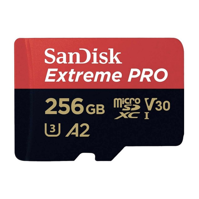 Sandisk SanDisk 256GB MicroSDXC Extreme Pro R200/W140MB/s