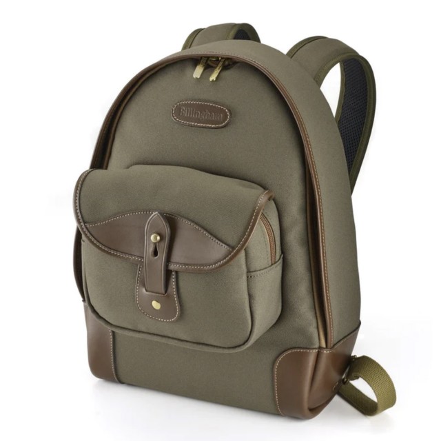 Billingham Billingham 35 Rucksack, Sage Fibrenyte-Chocolate Trim