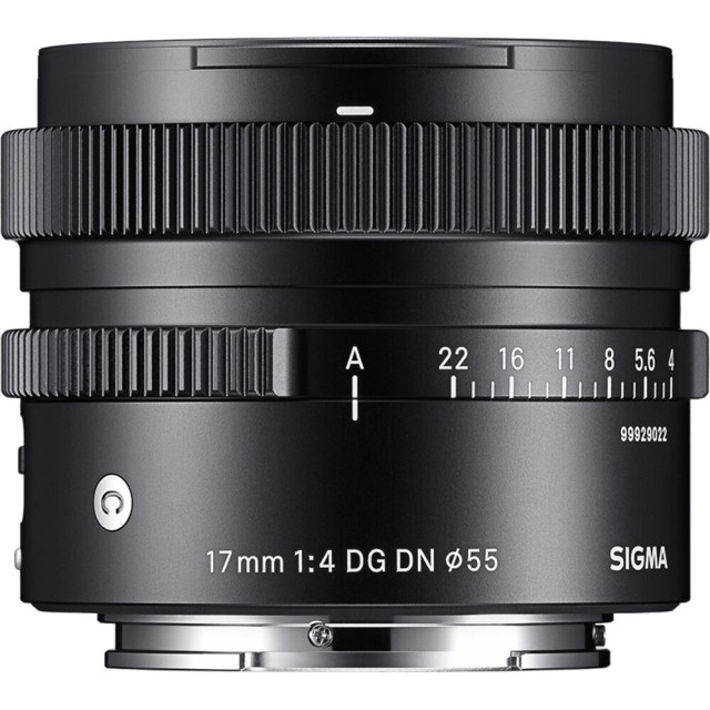 Sigma Sigma 17mm f4 DG DN Contemporary lens for Sony FE