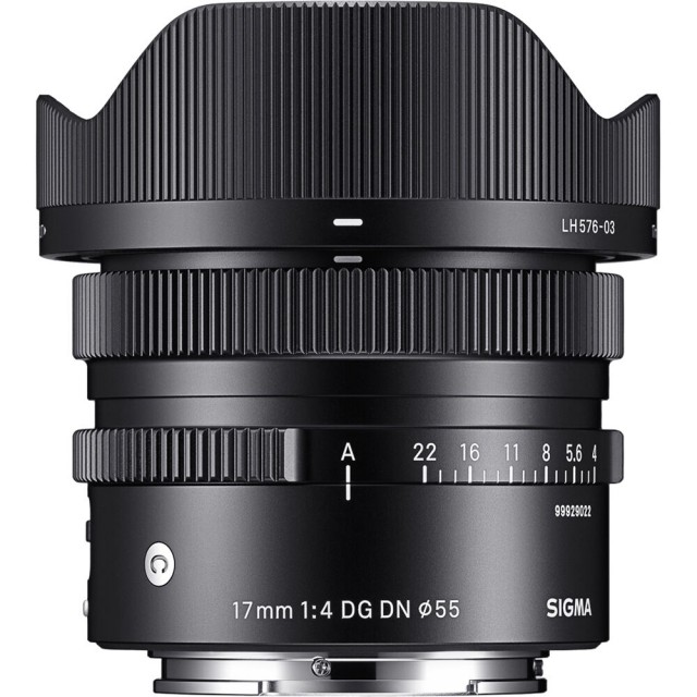 SIGMA 17mm F4 DG DN contemporary Lマウント Sigma 17mm F4 DG DN C L-Mount | £459.00 - Castle Cameras
