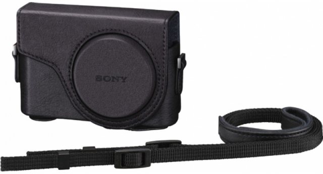 Sony LCJ-WDB Leather-look case for WX300