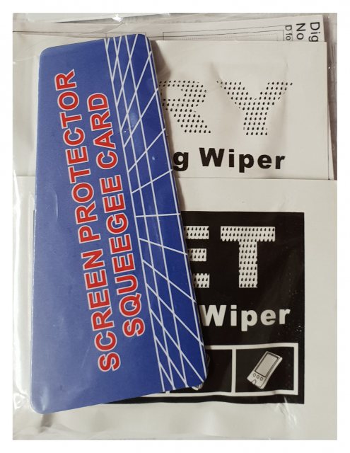 Sundry Jessop LCD Screen protectors, set of three 8x9cm