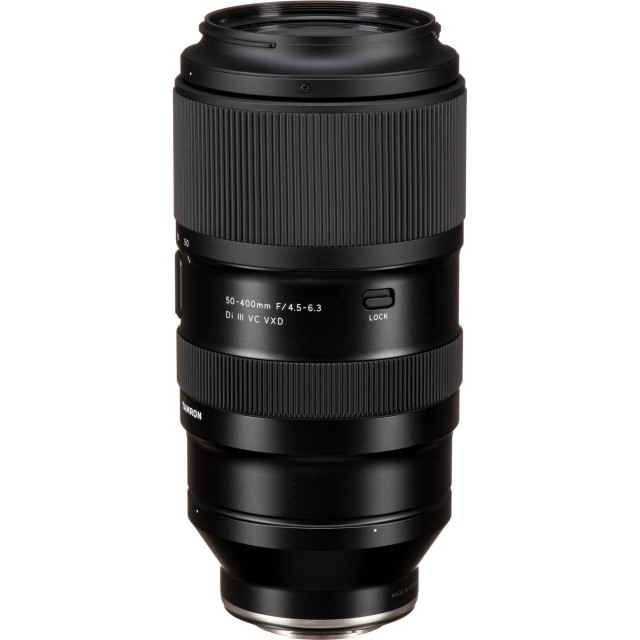 Tamron 50-400mm f4.5-6.3 Di III VXD lens for Sony FE - Castle Cameras