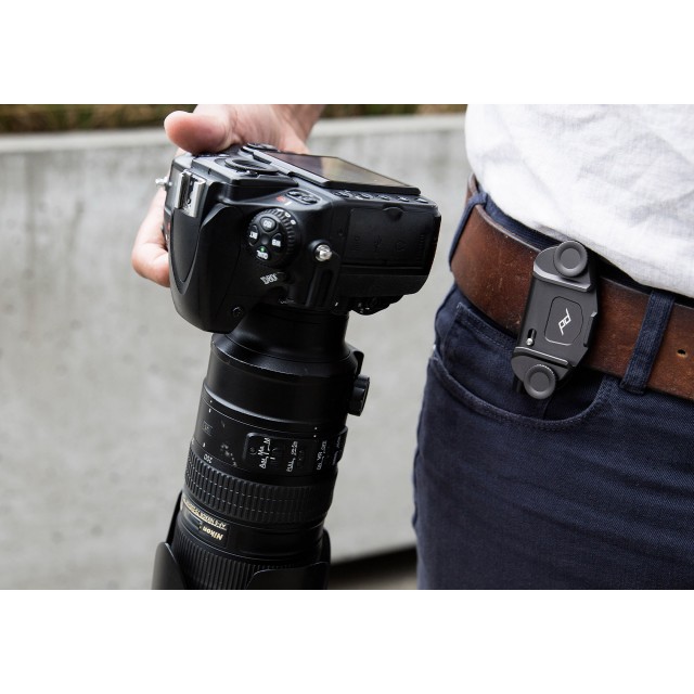 thumbnail image 2 of Peak Design Capture Camera Clip V3 - Black Quick Release Plate For Hiking, Biking & Hands-Free Carry 2 of 14