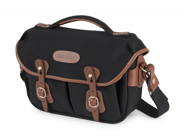 Billingham Billingham Hadley Small Pro, Black Canvas/Tan Trim