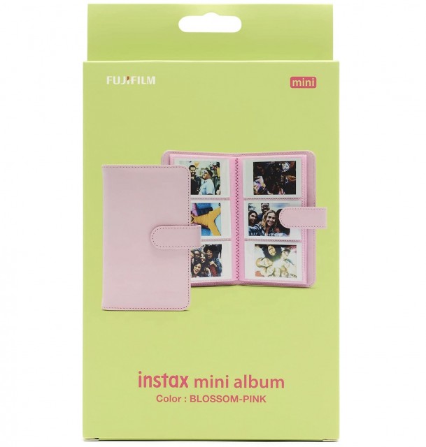 Mini album fotografico con 128 tasche per fotocamere Fujifilm Instax Mini, Polaroid Snap, Z2300, SocialMatic Instant Cameras e stampante istantanea Zip (argento magico