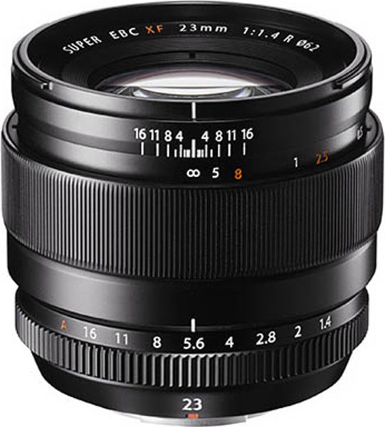 Fujifilm XF 23mm f1.4 lens