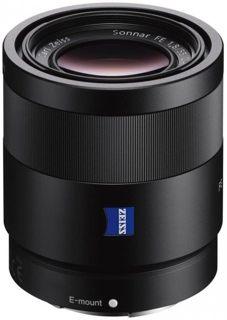 Sony FE 55mm f1.8 Zeiss Sonnar lens