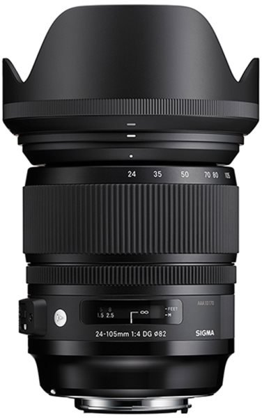 Sigma Sigma 24-105mm f4 DG OS HSM lens for Nikon DSLR
