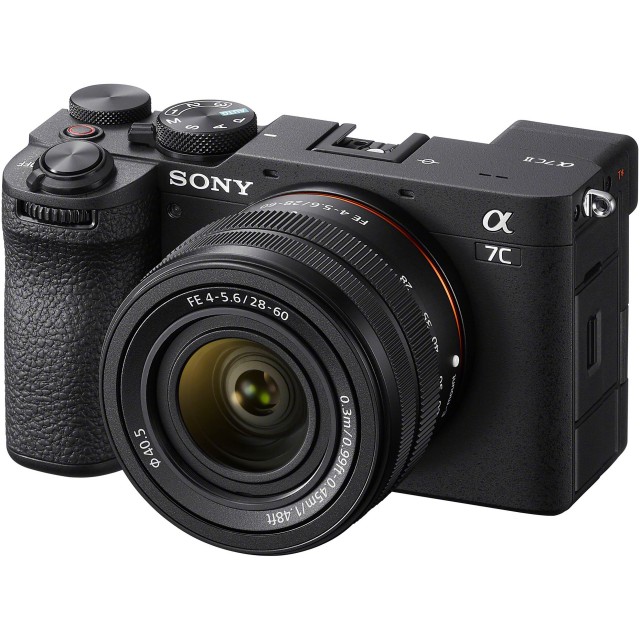 Sony Sony Alpha 7C II Mirrorless Camera with 28-60 lens, Black