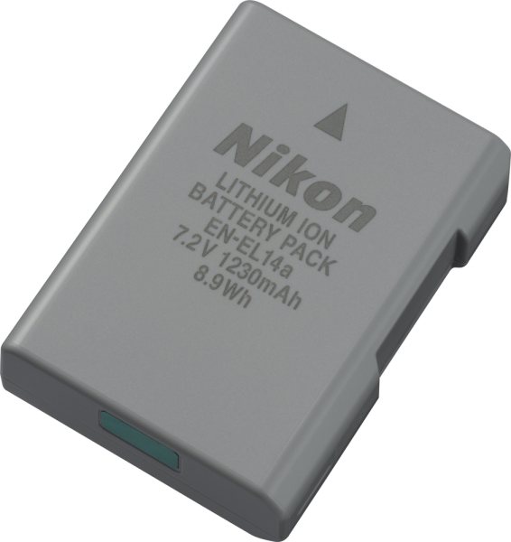 Nikon EN-EL14A Rechargeable Li-ion Battery