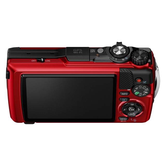 OM System Tough TG-7 Digital Camera, Red - Castle Cameras