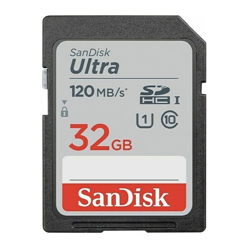 Sandisk SanDisk 32GB SDHC Ultra R120MB/s