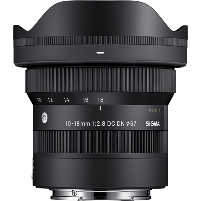 Sigma Sigma AF 10-18mm f2.8 DC DN I Contemporary lens for Sony E