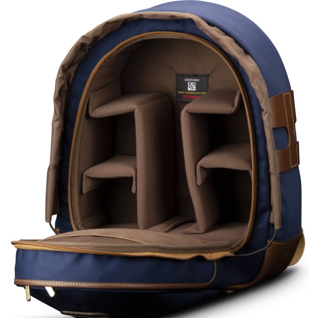 Billingham 25 Rucksack, Navy Canvas-Chocolate Trim - Castle Cameras