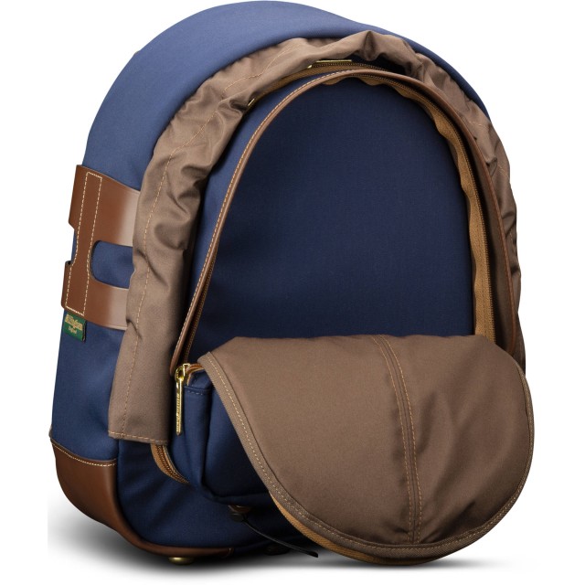 Billingham 25 Rucksack, Navy Canvas-Chocolate Trim - Castle Cameras
