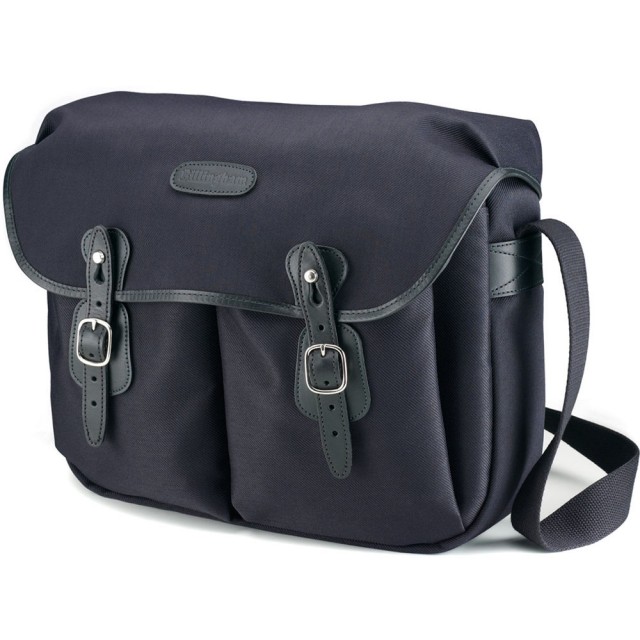 Billingham Billingham Hadley Large Camera Shoulder Bag, Black Fibrenyte-Black Trim