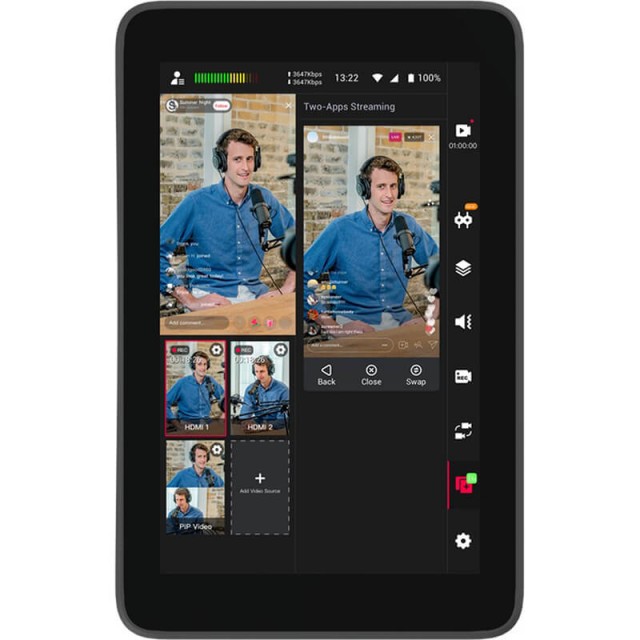 YoloLiv YoloBox Mini 5.5 inch All-in-One Live Streaming Encoder