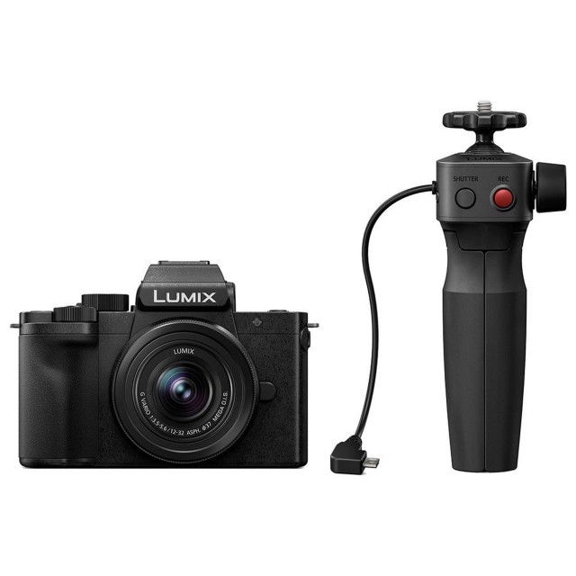 Lumix Panasonic Lumix DC-G100D Mirrorless Camera with 12-32mm Lens and Grip