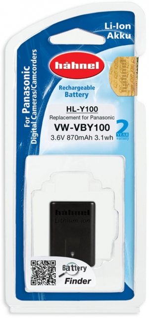 Hahnel HL-Y100 battery, 3.6v 870mah