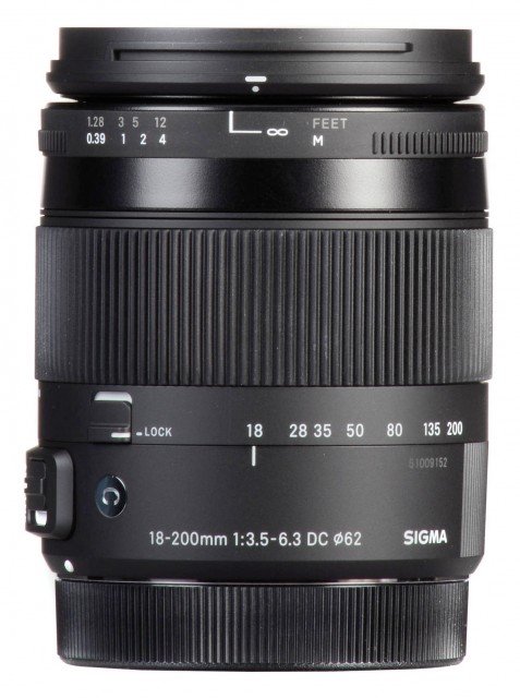 Sigma Sigma 18-200mm f3.5-6.3 DC OS HSM C for Canon EOS