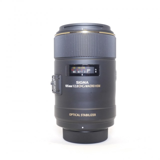 Sigma Used Sigma 105mm f2.8 DG Macro lens for Nikon