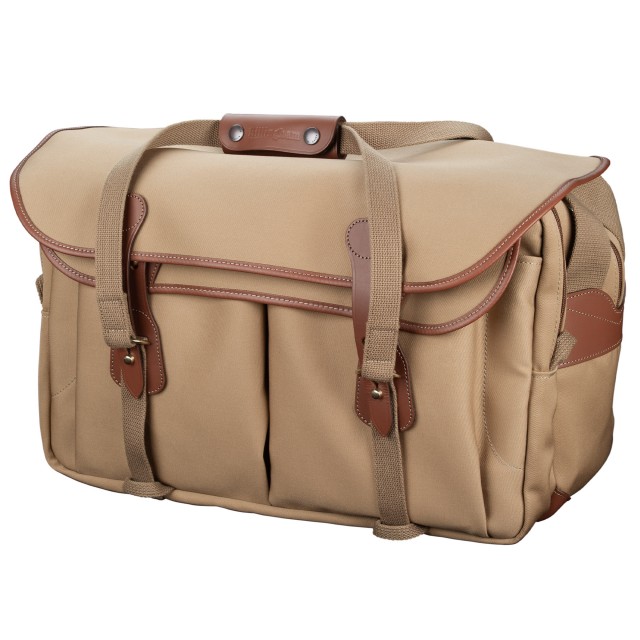 Billingham Billingham 555 MKII Shoulder bag, Khaki Canvas-Tan Trim