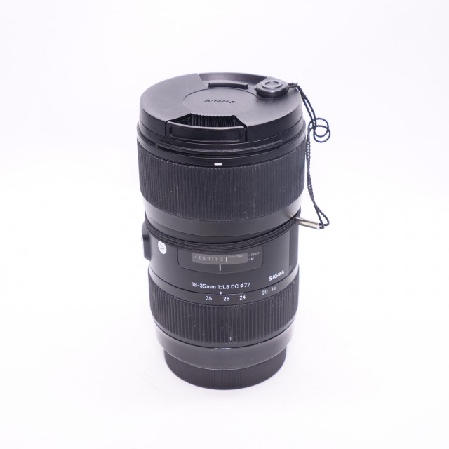 Sigma Used Sigma 18-35mm f1.8 DC lens for Canon
