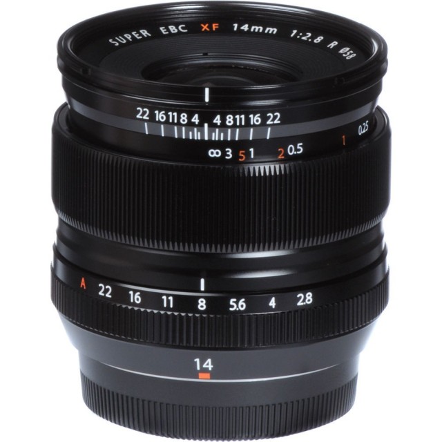 Fujifilm XF 14mm f2.8 lens