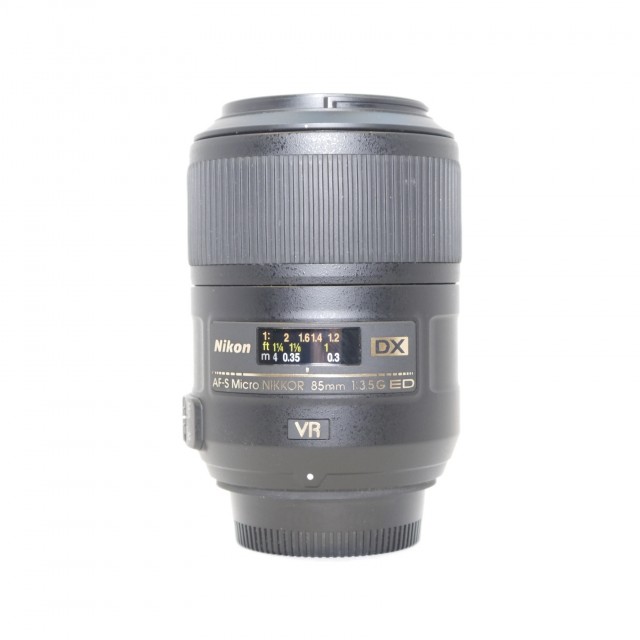 Nikon Used Nikon AF-S 85mm f3.5 Micro G ED VR lens