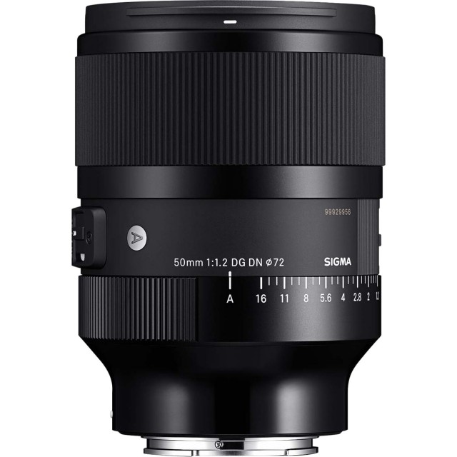 Sigma Sigma 50mm F1.2 DG DN I Art lens for Sony FE