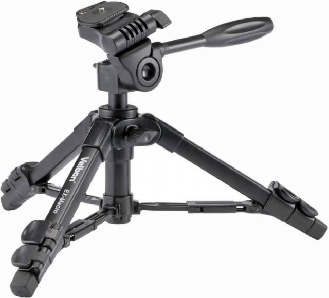 Velbon EX-Macro Tripod with 2-way Pan head and case