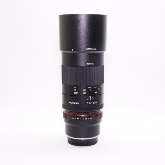 Samyang Used Samyang 100mm f2.8 MF ED UMC Macro lens for Fujifilm