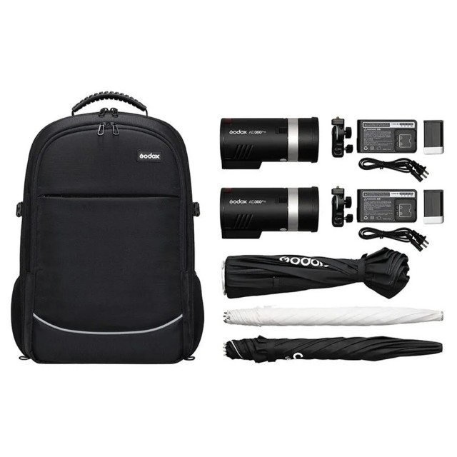 Godox Godox AD300 Pro Kit - Dual flash backpack kit with accessories