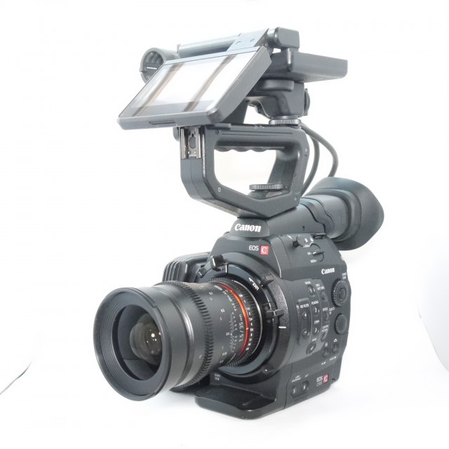 Canon Used Canon EOS C500 EF mount digital cinema camera with Walimax 35mm f1.5 AS UMC lens