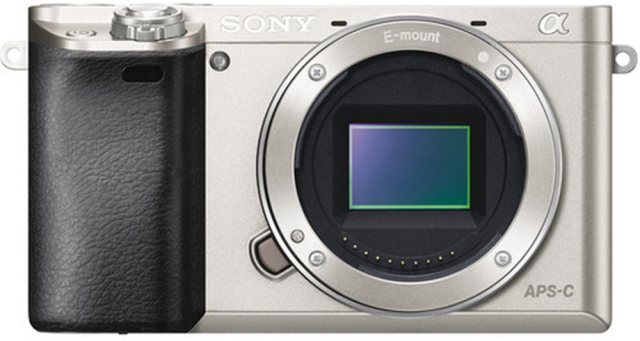 Sony Alpha 6000 Mirrorless Camera Body, Silver