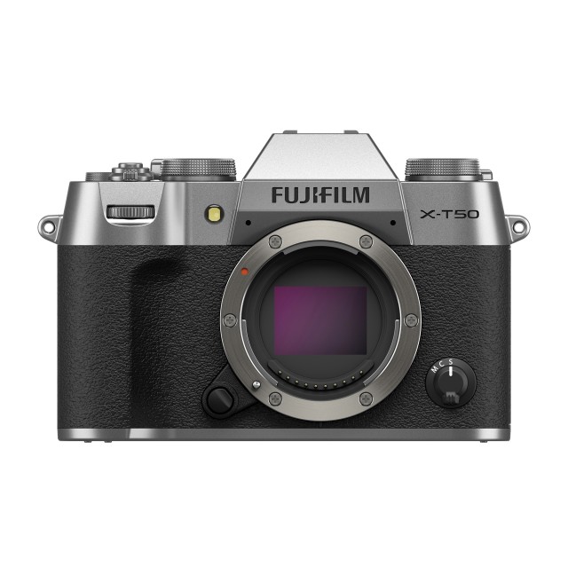Fujifilm Fujifilm X-T50 Mirrorless Camera, Silver Body
