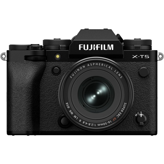 Fujifilm Fujifilm X-T5 Mirrorless Camera, Black with XF 16-50mm lens
