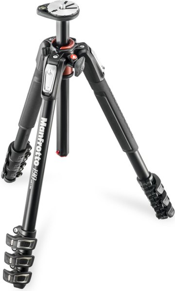 Manfrotto MT190XPRO4 Aluminium 4-section tripod legs