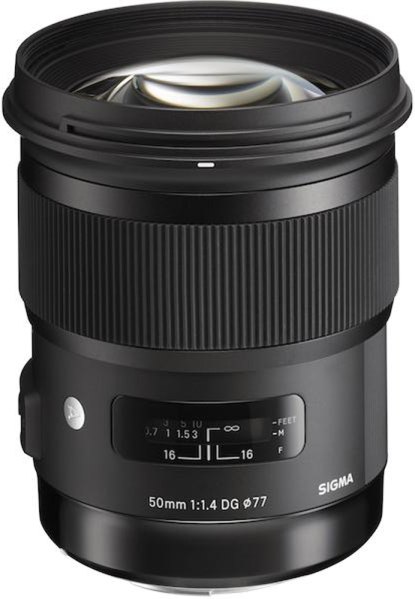 Sigma 50mm f1.4 DG HSM Art lens for Canon EOS