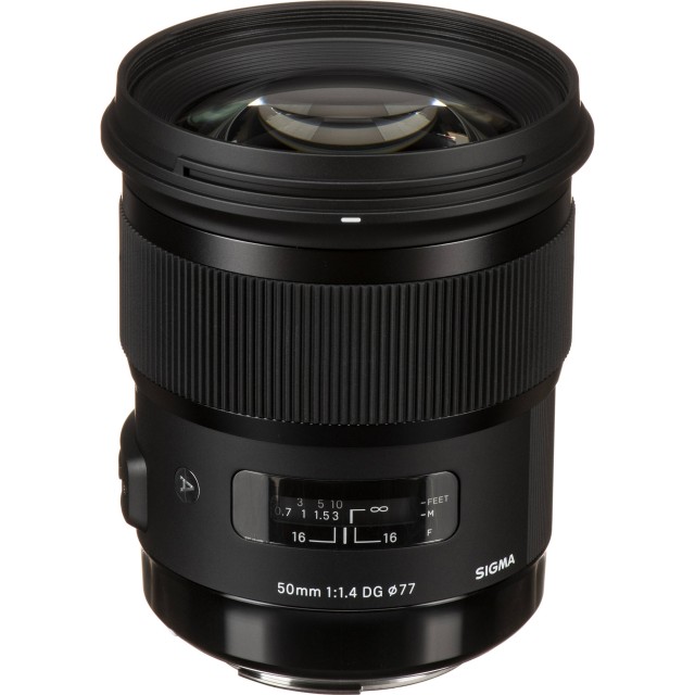 Sigma 50mm f1.4 DG HSM Art lens for Canon EOS