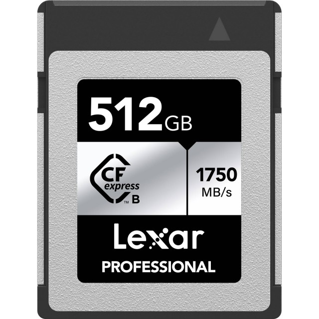 Lexar Lexar 512GB CFexpress Type B Silver R1750/W1300MB/s