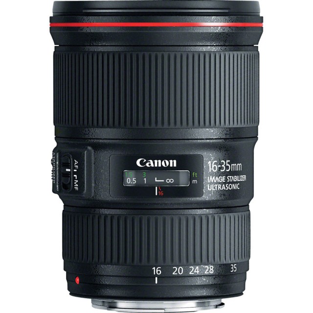 Canon EF 16-35mm f4L IS USM lens