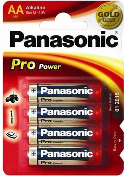 Panasonic LR-6/AA x4, Pro Power Gold