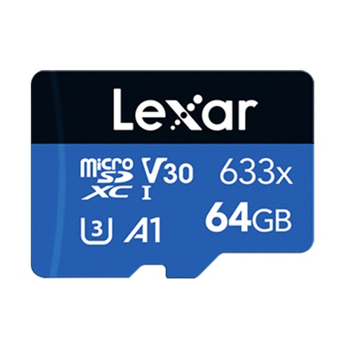 Lexar Lexar 64GB microSD Blue R100MB/s V30