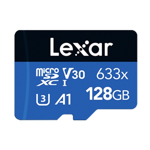 Lexar Lexar 128GB microSD Blue R100/W45MB/s V30