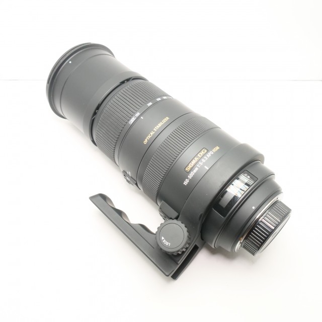 値下げ❣SIGMA DG150-500mm 1:5-6.3 APO HSMニコン Sigma 150-500mm f5-6.3 APO HSM DG OS ニコン Sigma 150-500mm F5-6.3 APO